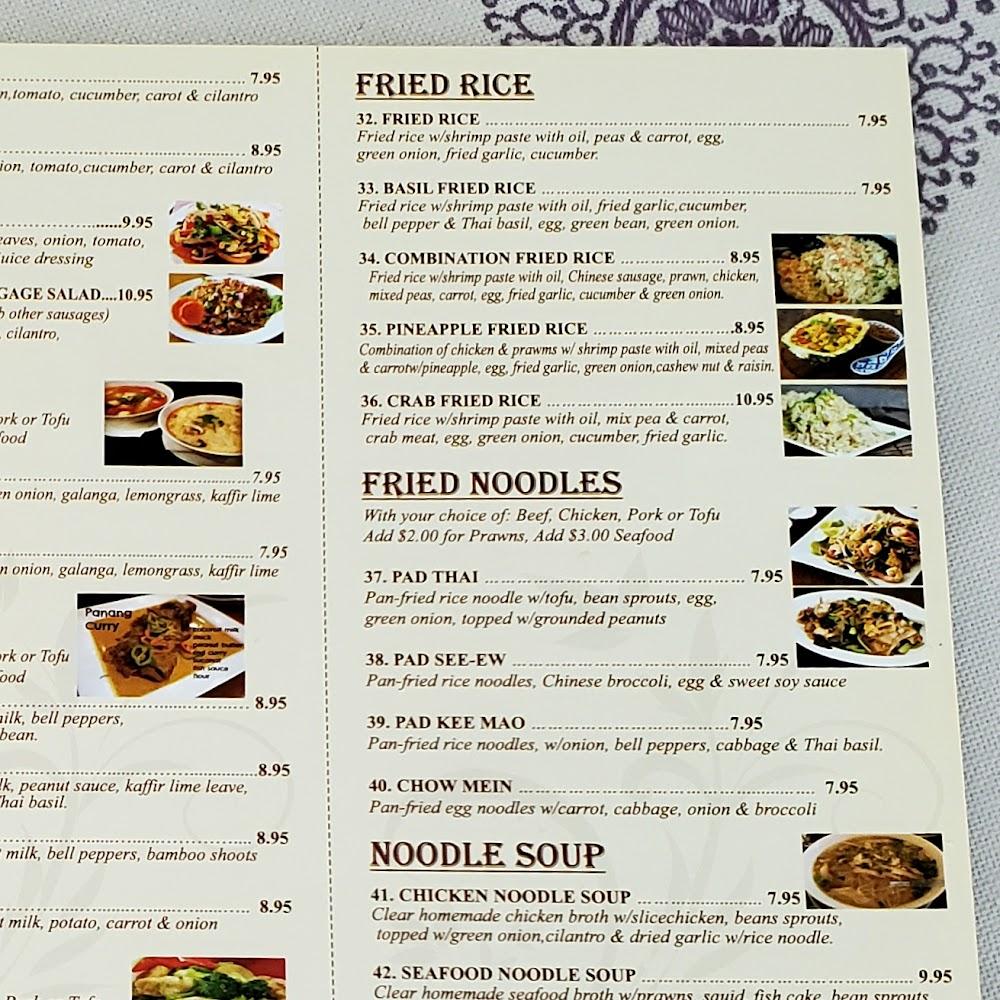 Chang Thai Cuisine Combination Ham Sandwich